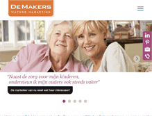Tablet Screenshot of demakers.nl